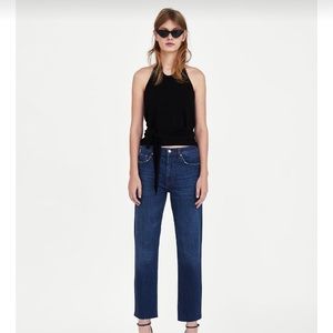 Zara Straight Leg Jeans, Size 8